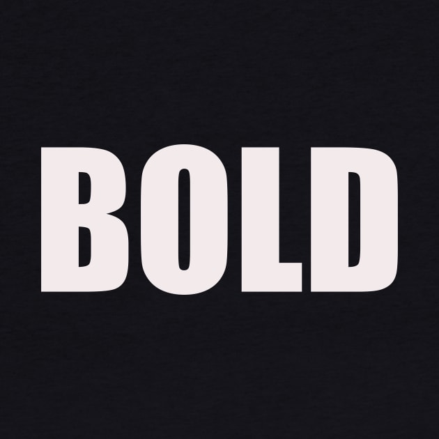 bold by thedesignleague